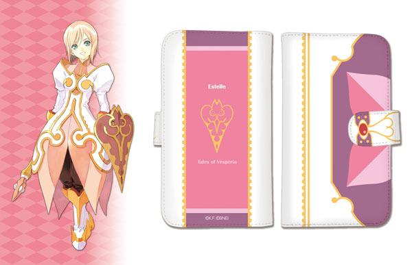 テイルズ オブ ヴェスペリア 手帳型スマホケース (エステル) Mサイズ[KADOKAWA]《在庫切れ》