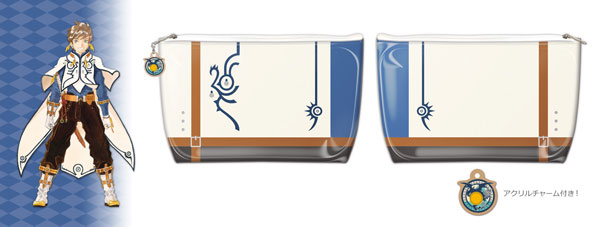 テイルズ オブ ゼスティリア チャーム付きクリアコートポーチ スレイ Kadokawa 在庫切れ