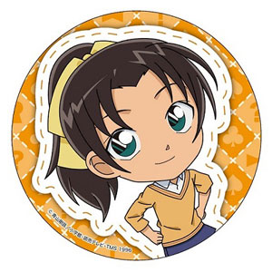 名探偵コナン タオル缶バッジ 遠山和葉[PROOF]《在庫切れ》