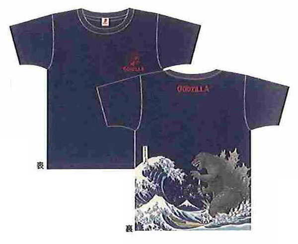 ゴジラ 抜染Tシャツ 富嶽三十六景大怪獣ノ図 NV L[フォーカート]《在庫切れ》