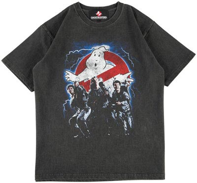 ゴーストバスターズ Tシャツ “MEMBERS” BLACK×BLUE M[メディコム・トイ]《在庫切れ》