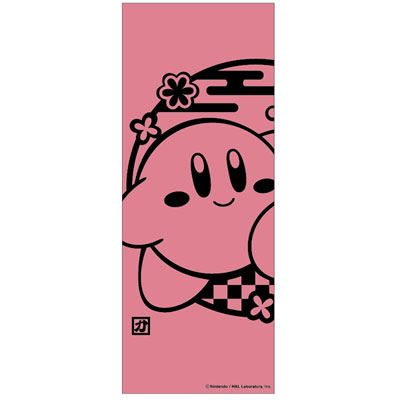 【激レア！新品未開封】星のカービィ 切り絵シリーズ 手ぬぐい カービィＡ散歩 星のカービィ 切り絵シリーズ 手ぬぐい カービィA 散歩