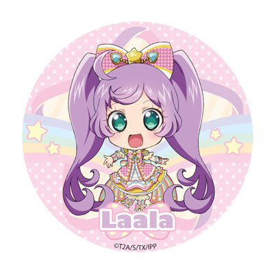 アイドルタイムプリパラ SDキャラ缶バッジ らぁら[ファイブアイ]《在庫