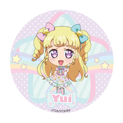 アイドルタイムプリパラ SDキャラ缶バッジ ゆい[ファイブアイ]《在庫切れ》