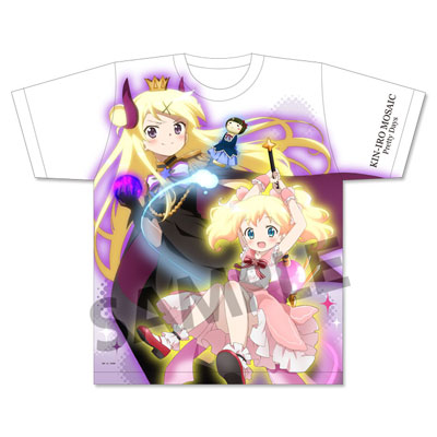 【新品】アリス＆忍こけし＆カレン フルグラフィックtシャツ きんいろモザイク きんいろモザイク Pretty Days フルグラフィックTシャツ アリス