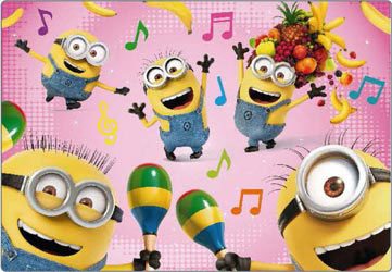 パズルあそび ミニオンズ リズム・リズム 60ピース (1060-57)[やのまん]《在庫切れ》