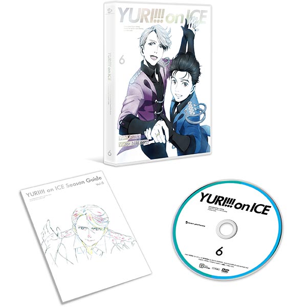 DVD ユーリ!!! on ICE 6[エイベックス]【送料無料】《在庫切れ》