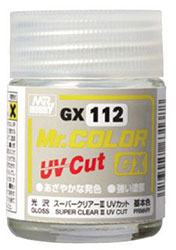 Mr.カラーGX スーパークリアーIII UVカット 光沢[GSIクレオス]《発売済・在庫品》