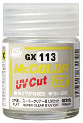 Mr.カラーGX スーパークリアーIII UVカット つや消し[GSIクレオス]