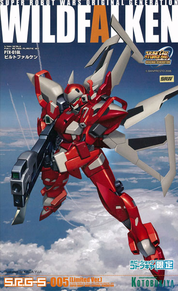 S.R.G-S スーパーロボット大戦OG 1/144 PTX-016L ビルトファルケン プラモ-