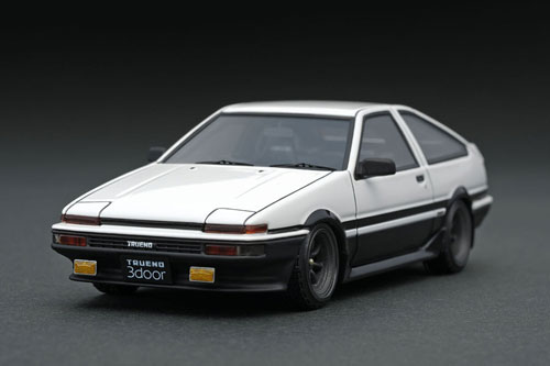 1/43 Toyota Sprinter Trueno 3Dr GT Apex (AE86) White/Black[イグニッションモデル]《在庫切れ》