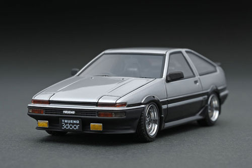 1/43 Toyota Sprinter Trueno 3Dr GT Apex (AE86) Silver/Black