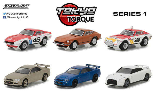 1/64 Tokyo Torque Series 1 6個入りアソート[グリーンライト]【送料