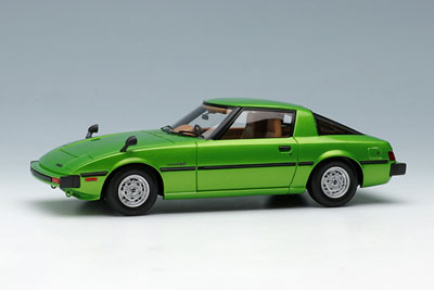 1/43 MAZDA SAVANNA RX-7 (SA22C) 1978 マッハグリーン[メイクアップ