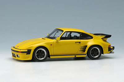 メイクアップ 1/43 ポルシェ911(930)ターボ 1/43 ポルシェ 930 turbo “Flatnose” 1988 スピードイエロー[メイク