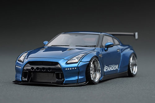 イグニッションモデル PANDEM R35 GT-R Blue llic 1/43 PANDEM R35 GT-R Blue Metallic[イグニッションモデル