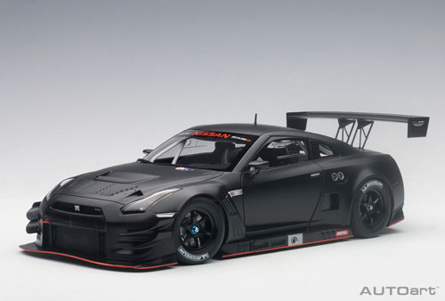 1/18 日産 GT-R NISMO GT3 (マット・ブラック)[オートアート]【送料無料】《在庫切れ》