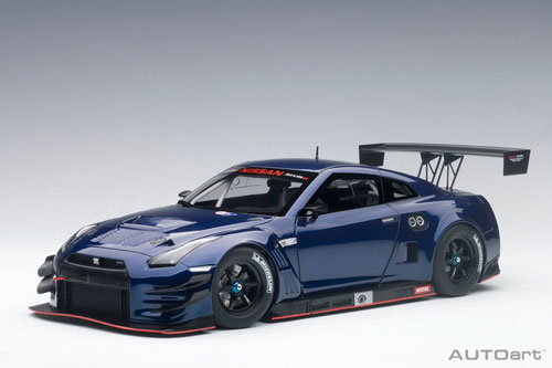 1/18 日産 GT-R NISMO GT3 (オーロラフレアブルー・パール)[オートアート]【送料無料】《在庫切れ》