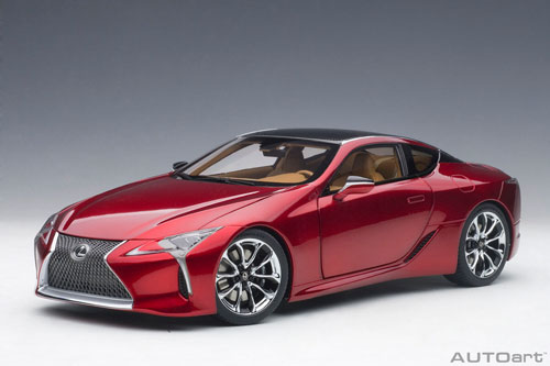 Autoart 1/18 レクサス LC500 メタリックレッド Amazon | AUTOart 1/18 レクサス LC500 メタリックレッド