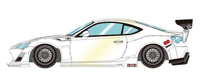 1/18 Rocket Bunny 86 ver.1 PEARL WHITE[キッドボックス]【送料無料】《在庫切れ》