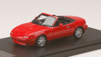 1/43 ユーノスロードスター(NA6C) クラシックレッド[MARK43]《在庫切れ》