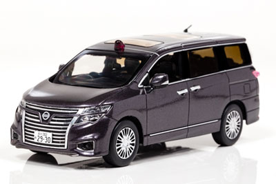1/43 日産 エルグランド ハイウェイスター (E52) 2016 警視庁交通部交通執行課暴走族対策車両[RAI’S]《在庫切れ》