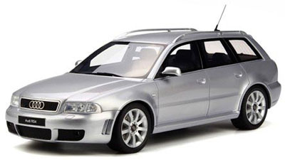 1/18 アウディ RS4 (B5)(シルバー)[OttO mobile]《在庫切れ》