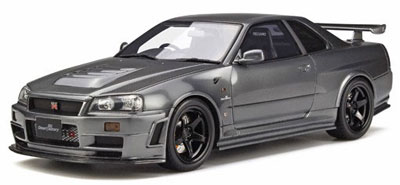 1/18 ニスモ GT-R (R34) クラブマン レース スペック(ガンメタリック)[OttO mobile]《在庫切れ》