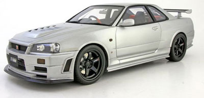 1/18 ニスモ GT-R Z-tune シルバー[OttO mobile]《在庫切れ》