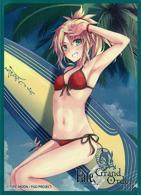 きゃらスリーブコレクション マットシリーズ Fate/Grand Order「ライダー/モードレッド(イラスト：ふらすこ)」(No.MT394) パック[ムービック]《在庫切れ》