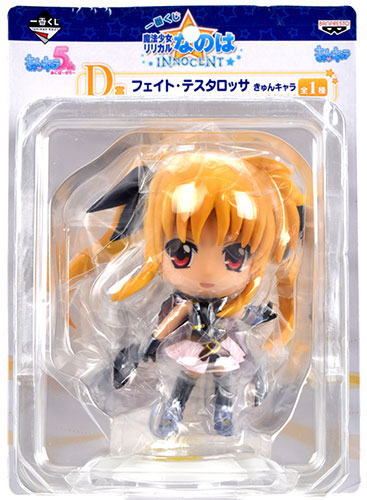 【中古】一番くじ 魔法少女リリカルなのは INNOCENT D賞 きゅんキャラ フェイト・テスタロッサ（プライズ）[バンプレスト]