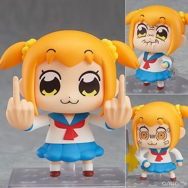 【中古】【特典】ねんどろいど ポプテピピック ポプ子(GOODSMILE ONLINE SHOP限定)[グッドスマイルカンパニー]