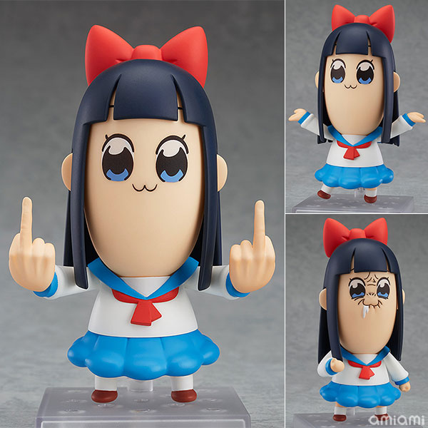 【中古】【特典】ねんどろいど ポプテピピック ピピ美(GOODSMILE ONLINE SHOP限定)[グッドスマイルカンパニー]