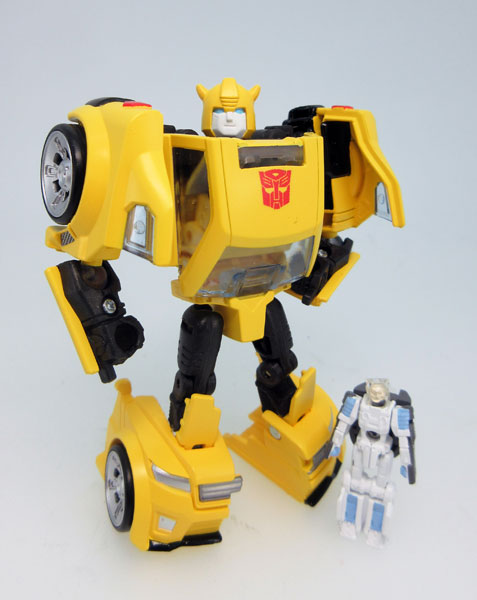 【中古】トランスフォーマーレジェンズ LG54 バンブル＆エクセルスーツスパイク[タカラトミー]