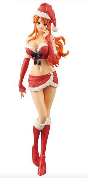 【中古】ワンピース GLITTER＆GLAMOURS -NAMI CHRISTMAS STYLE- A(プライズ)[バンプレスト]