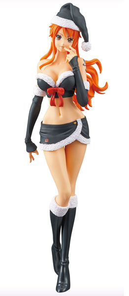 【中古】ワンピース GLITTER＆GLAMOURS -NAMI CHRISTMAS STYLE- B(プライズ)[バンプレスト]