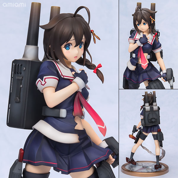 艦隊これくしょん 艦これ 時雨改二 1 8 完成品フィギュア