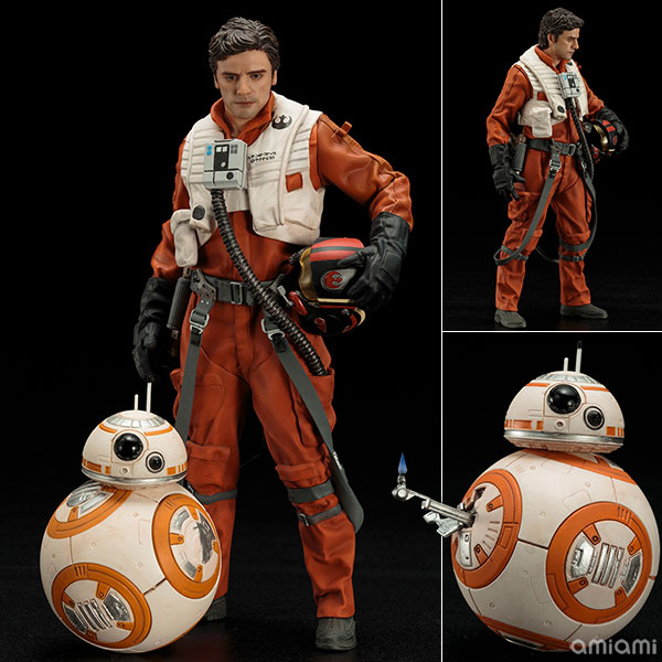 ◆新品 ARTFX+ スターウォーズ ポー ダメロン & BB-8 フィギュア Amazon.co.jp: ARTFX+ STAR WARS ポー・ダメロン & BB-8 2パック
