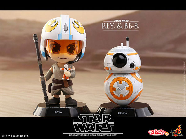 コスベイビー 『スター・ウォーズ/フォースの覚醒』シリーズ3.0 [サイズS] レイ(ヘルメット付き版)＆BB-8(2体セット)[ホットトイズ ]《在庫切れ》