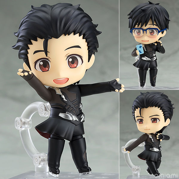 【中古】【特典】ねんどろいど ユーリ！！！ on ICE 勝生勇利(GOOD SMILE ONLINE SHOP限定)[オランジュ・ルージュ]