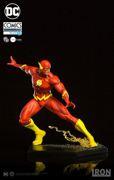 フラッシュ スタチュー　アイアンスタジオ The Flash ザ・フラッシュ/ フラッシュ 1/10 アートスケール
