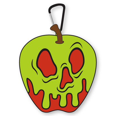 ディズニーヴィランズ アイコンポーチ(1)毒りんご[エンスカイ]《在庫