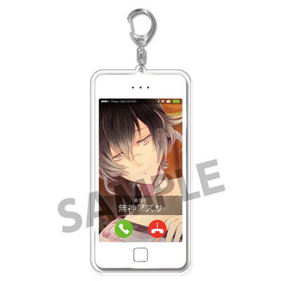 DIABOLIKLOVERS LOST EDEN こーるゆーキーホルダー アズサ DIABOLIK LOVERS LOST EDEN こーるゆーキーホルダー 無神アズサ