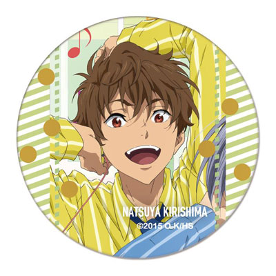 ハイ☆スピード！ レザーバッジ E 桐嶋夏也[プレイフルマインドカンパニー]《在庫切れ》