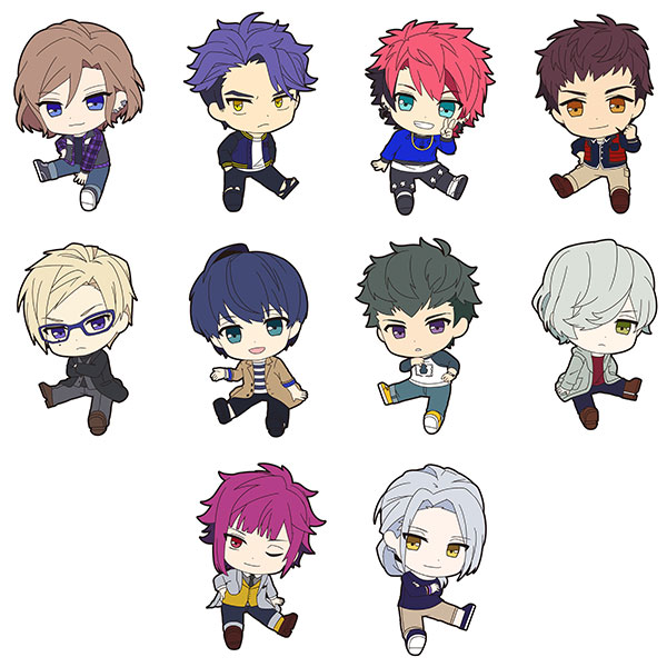 A3！ ぺたん娘トレーディングラバーストラップ ～秋組＆冬組 ver.～ 10個入りBOX[ペンギンパレード]【送料無料】《在庫切れ》