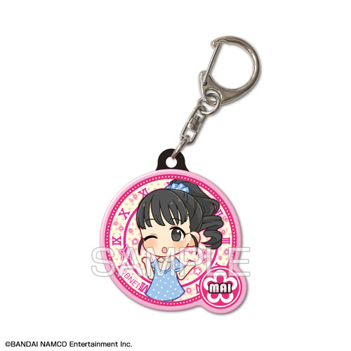 「アイドルマスター シンデレラガールズ」ぷくっとキーホルダーVer.2 デザイン10(福山舞)[ライセンスエージェント]《在庫切れ》
