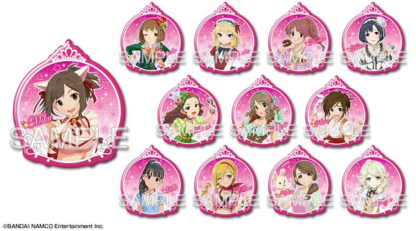 「アイドルマスター シンデレラガールズ」ぷくっとバッジコレクションBOX CUTE ver. Vol.2　12個入りBOX[ライセンスエージェント]《在庫切れ》