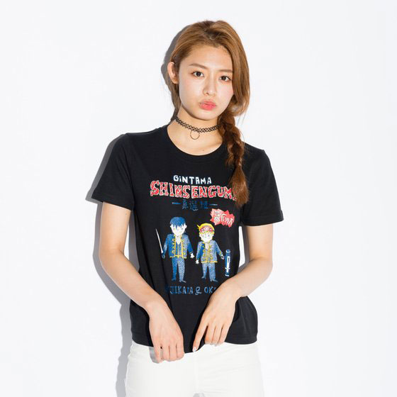 銀魂×SwimmyDesignLab×HTML 03 Tシャツ ブラック M 真選組[バンダイ]《在庫切れ》