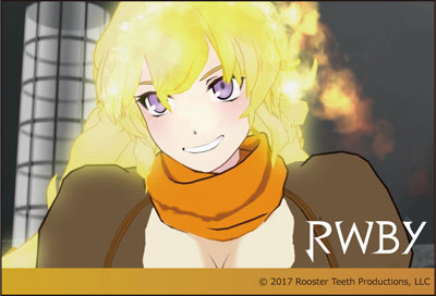 RWBY スクエアマグネット ヤン・シャオロン B[コンテンツシード]《在庫