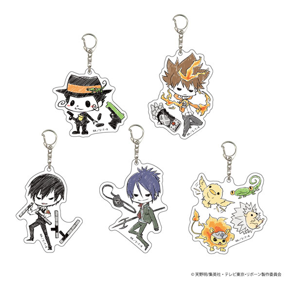 家庭教師ヒットマンREBORN！　キーホルダー　5個セット アクリルキーホルダー「家庭教師ヒットマン REBORN！」01/ 5個入りBOX